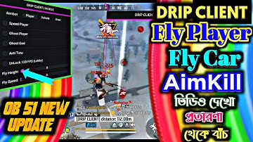 DRIP CLIENT  AimKill SilentKill  Fly Player  Fly Car opp WORKING all server non root best hack
