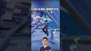 FNCS GLOBAL WINNER BTW 🏆 #malibuca #fortnite #shorts #fastedits #oneshot  #1v2
