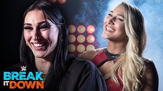 Rhea Ripleys transformation from blond rookie to The Eradicator WWE Break It Down