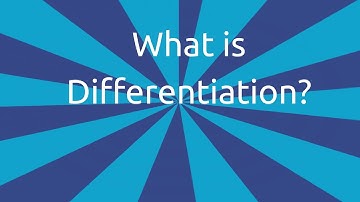 What is Differentiation | Differentiation | CA CPT | CS & CMA Foundation | Class 11 | Class 12