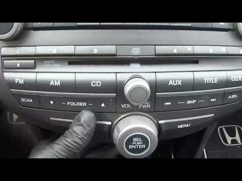 Honda Accord 2012 touch screen upgrade