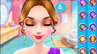 Ice Skating Ballerina Girl Game - Cool Spa Makeup, Dress Up, Color Hairstyles & Design Game For girl screenshot 5