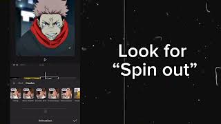 Spin transition CapCut (really easy) || No pro needed
