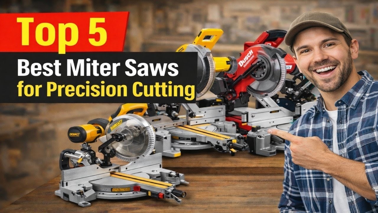 Top 5 Best Miter Saws for Precision Cutting 2026 - YouTube