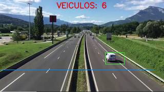 Contador de veículos (Vehicle Counter) - Python & OpenCV