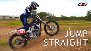 How to Jump Your Dirt Bike Straight | 3 Easy Steps