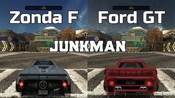 Pagani Zonda F vs Ford GT - NFS MW Redux V3 - WHICH IS FASTEST ?