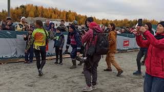 Финиш Vottovaara mountain race 2021