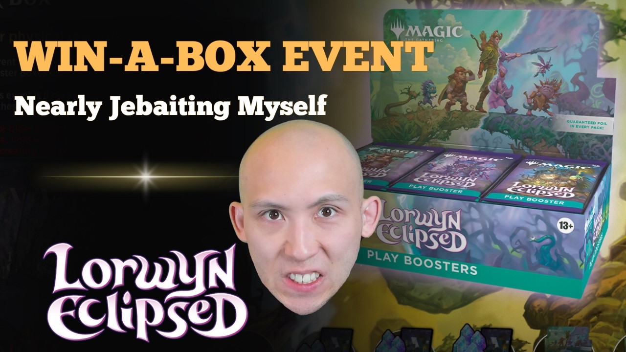 Nearly Jebaiting Myself | Win-A-Box Event | Lorwyn Eclipsed Sealed | MTG Arena