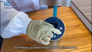 KSM-SE Microbial air sampler operation instruments