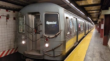 NYC Subway: R68A “Yankee Special" Trains Running into Brooklyn on the D Line (October 2025)