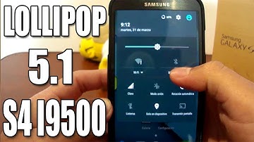Android Lollipop 5.1 Para Galaxy S4 I9500 // ROM Euphoria // Review