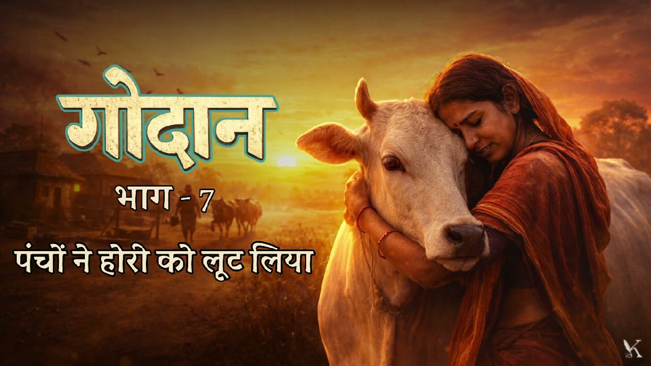 गोदान-भाग-7  | लेखक - मुंशी प्रेमचंद | वक्ता - करण सिंह