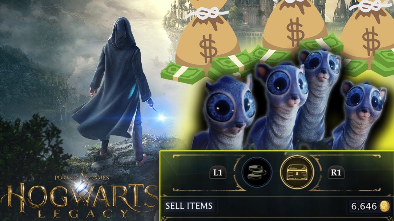 Hogwarts Legacy THE BEST MONEY MAKING METHOD!!! (Infinite Gold) YouTube