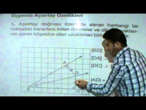 Üçgende Açıortay Konu Anlatımı – 1. Bölüm | Geometri