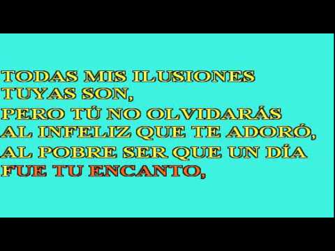 Karaoke El Aguacate Pasillo Musica Ecuatoriana Mpg Youtube