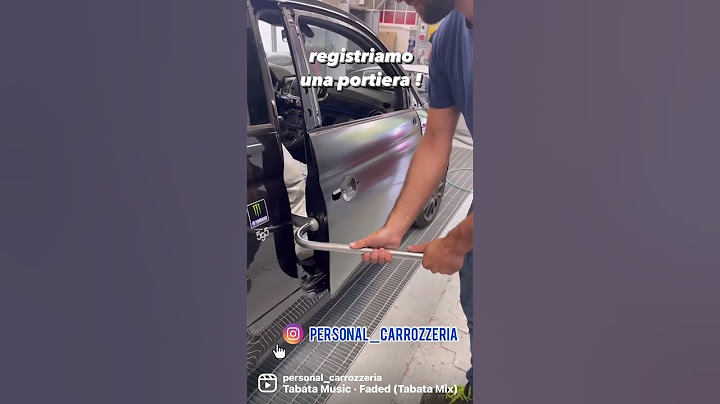 registriamo una portiera !