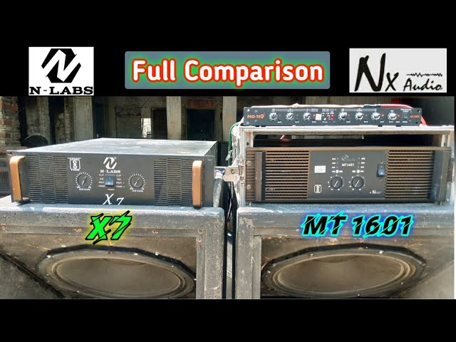 Nx Audio Mt 1601 V/S N Lab X7 Amplifier | Amplifiers Full
