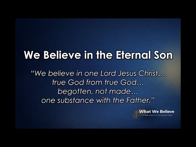 What We Believe