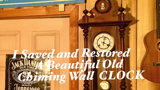 Old Chiming German Wall Clock 🕰️ Repair and Restore...