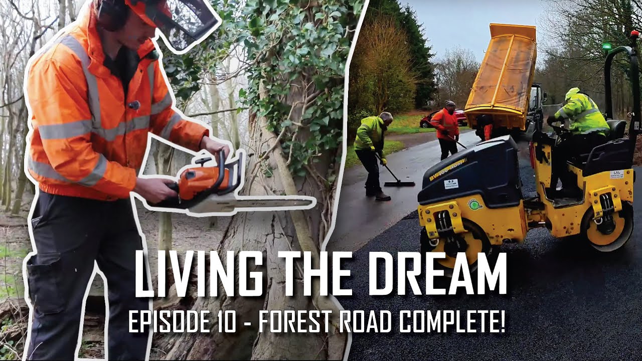 Forest Road Complete! Final Push Through the Trees | Episode 10 - YouTube