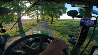 Uprawiamy pod kukurydze bezorkowo na piachu. JohnDeere 7270R&Bednar Fenix.