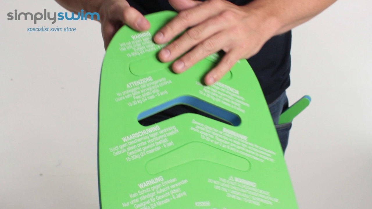 Aqua Sphere KICKBOARD JR - Schwimmbrett Für Kinder Mit Ergonomischen Handgriffen