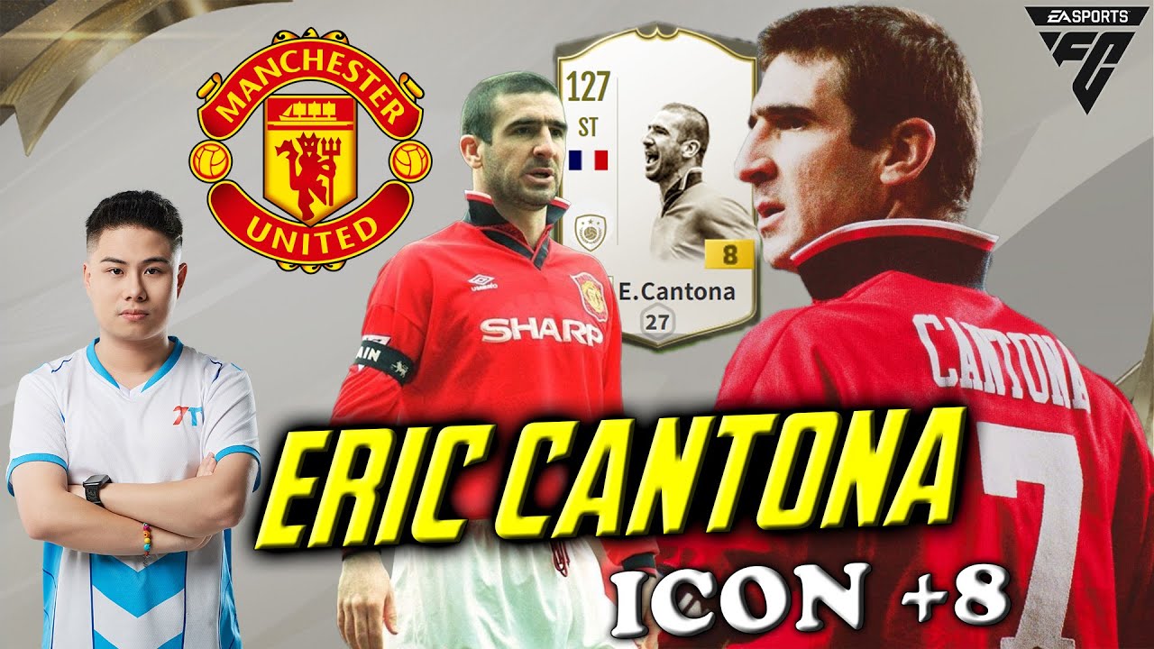 ERIC CANTONA ICON +8 VÀ TEAM MAN UTD SIÊU PHẨM CỦA ANH GIA BÌNH | LEEHARIII
