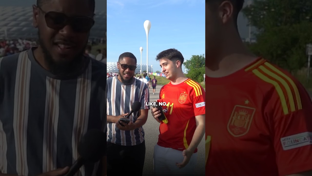 Spanish fans react to 𝐭𝐡𝐨𝐬𝐞 photos of Leo Messi and Lamine Yamal 👶🐐