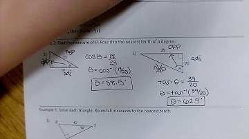 Precalculus - Lesson 6.3: Solving Triangles