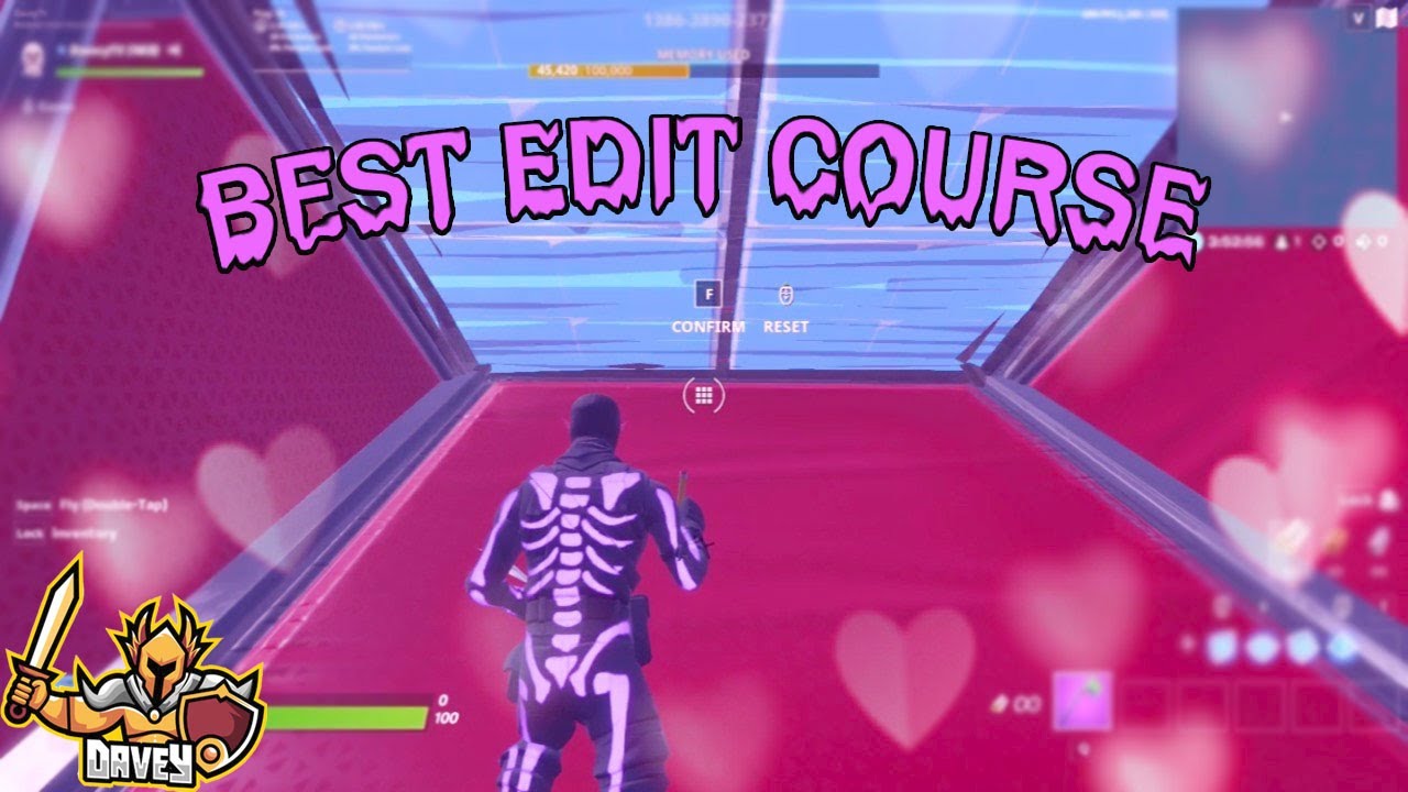 fortnite edit course code