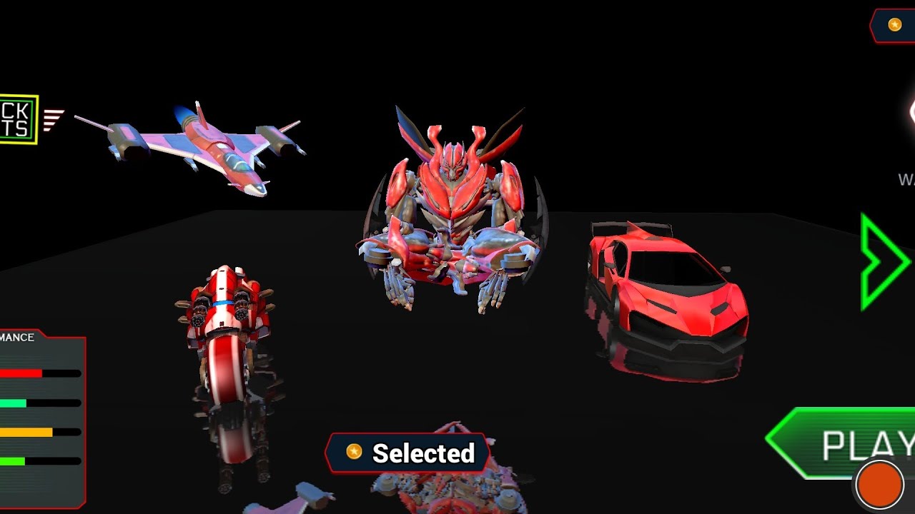 Grand Robot Bike Transform City Attack/Android Gameplay#2