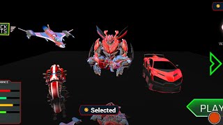Grand Robot Bike Transform City Attack/Android Gameplay#2 screenshot 2