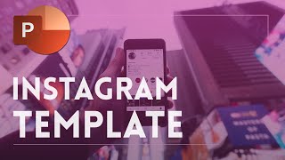 PowerPoint Instagram Template Animation [TEMPLATE INCLUDED] ✔