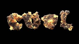 Particle Explosion — 3D Typography Animation Update