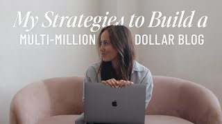 My Journey & Strategies to Build a MULTIMILLION Dollar Blog | Perfecting Blogging Courses