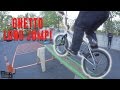 GHETTO BMX LONG JUMP CHALLENGE!