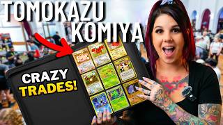 Can We Get All of Tomokazu Komiya’s Cards by TRADING?!