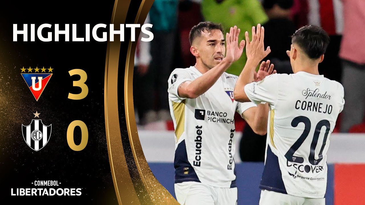 LDU QUITO vs. CENTRAL CÓRDOBA | MELHORES MOMENTOS | CONMEBOL ...