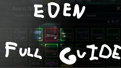 🖤 HOW TO GET EDEN IN SOL