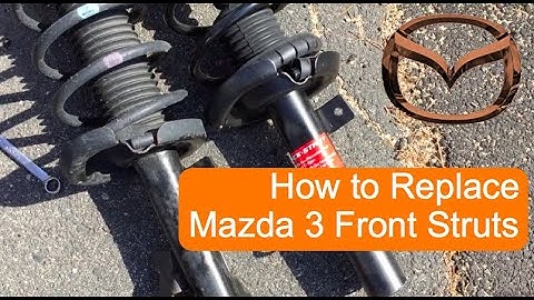 [HD 1080p] How To Replace Mazda 3 Front Struts 04-13