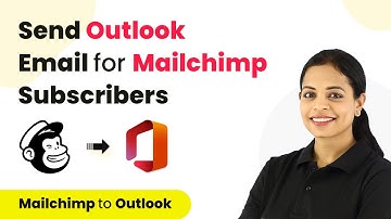 How to Send Outlook Email When a New Mailchimp Subscriber is Added - Mailchimp Outlook Integration