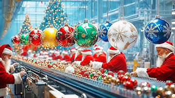 How It’s Made: Glass Ornaments, Snow Globes, Candy Canes, Wrapping Paper