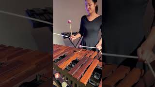 All I want for Christmas is You🎄♥️- Marimba cover #shorts