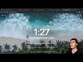 Middle of video