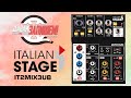 Микшерный пульт Italian Stage 2MIX3UB (USB, Bluetooth, подключение гарнитуры)