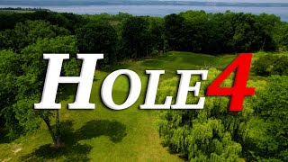 Wells College Golf Club - Hole 4 Flyover