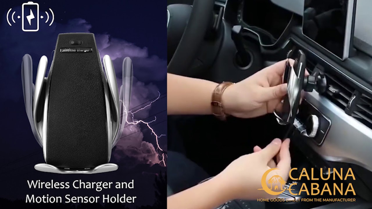 Best Car Holder and Wireless Charger Install Instructions - YouTube