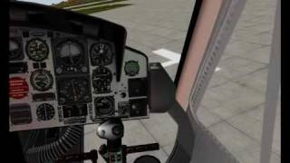 Hoverconrol Bell 412 landing Fs2004