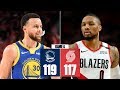 Warriors sweep Trail Blazers behind Steph Curry's triple-double | 2019 NBA Playoff Highlights